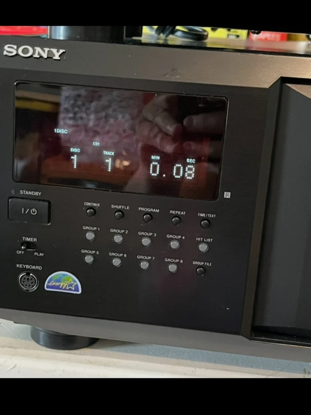 Sony CDP-CX355 300 Disc Mega Storage CD Changer: Works 100% / No Remote